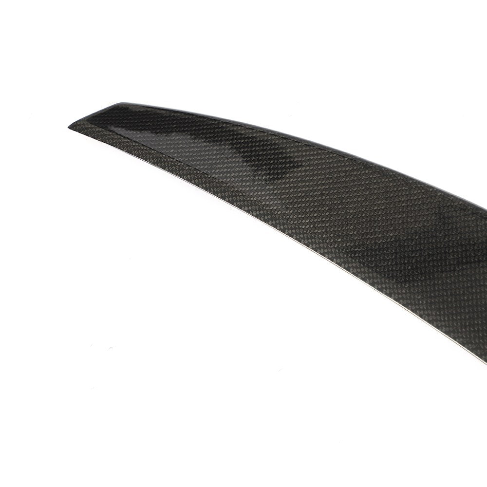 Carbon Kofferdekselspoiler glans gebogen voor Audi A5 / S5 / RS5 B9