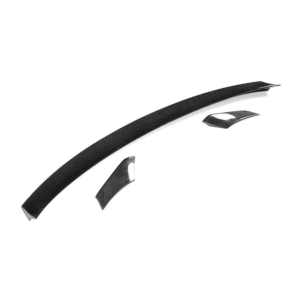 Carbon Kofferdekselspoiler met losse zijdelen voor Audi A5 / S5 / RS5 B9