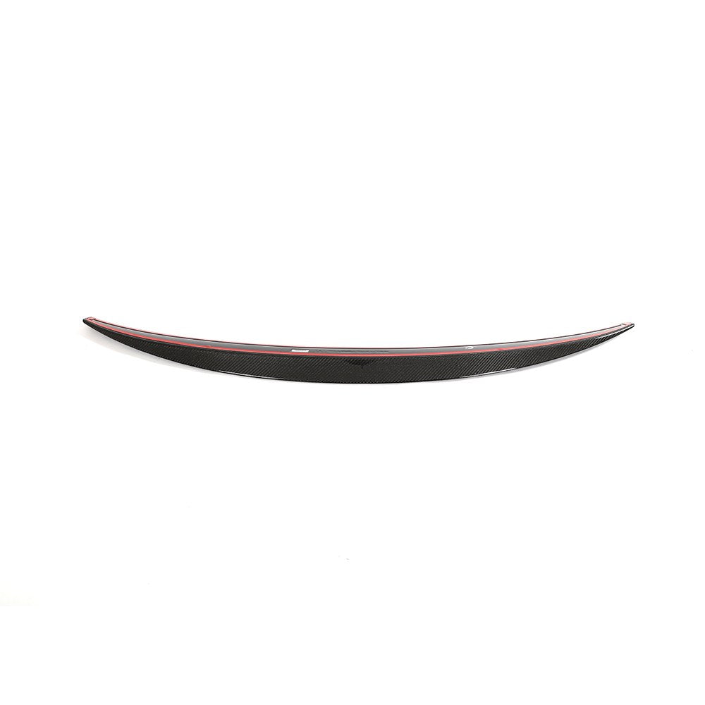 Carbon Kofferdekselspoiler glans gebogen voor Audi A5 / S5 / RS5 B9