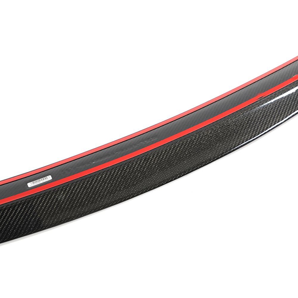 Carbon Kofferdekselspoiler glans gebogen voor Audi A5 / S5 / RS5 B9
