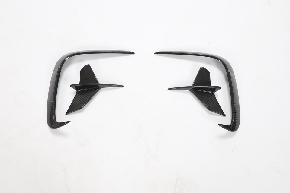 Dry Carbon Canards Coupé voor BMW 8 Serie / M8 G14, G15 M-Sport