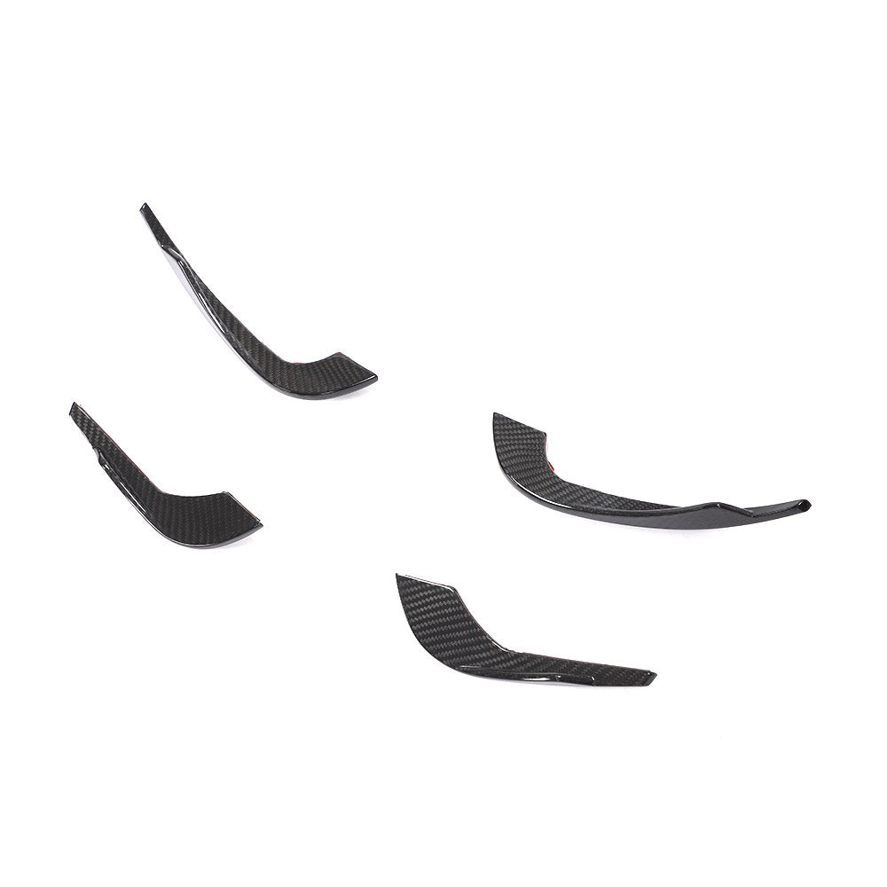 Dry Carbon Canards voor Audi A4 / S4 Sedan B9