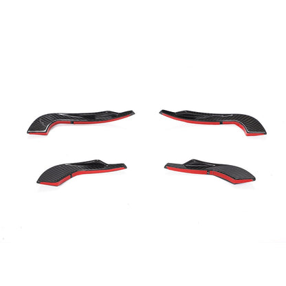 Dry Carbon Canards voor Audi A4 / S4 Sedan B9