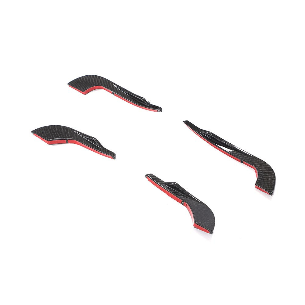 Dry Carbon Canards voor Audi A4 / S4 Sedan B9