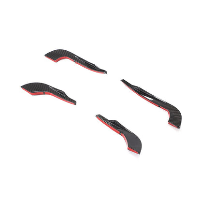 Dry Carbon Canards voor Audi A4 / S4 Sedan B9