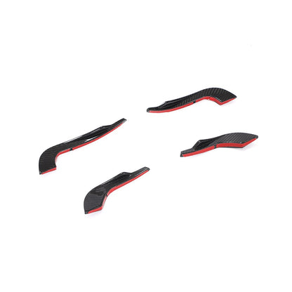 Dry Carbon Canards voor Audi A4 / S4 Sedan B9