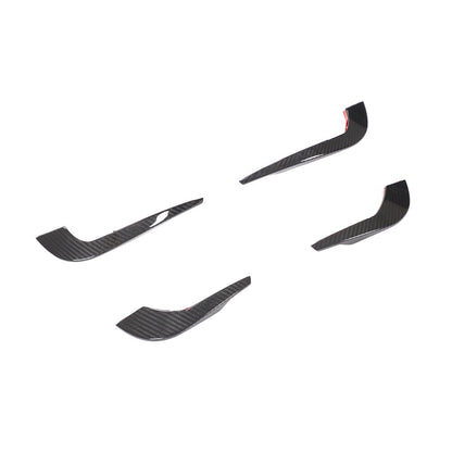 Dry Carbon Canards voor Audi A4 / S4 Sedan B9