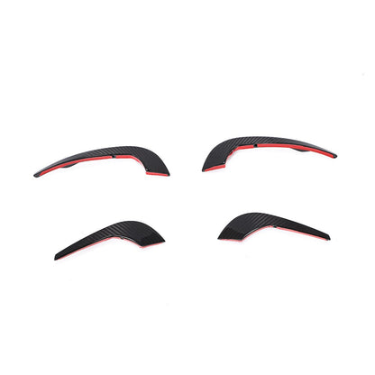 Dry Carbon Canards voor Audi A4 / S4 Sedan B9
