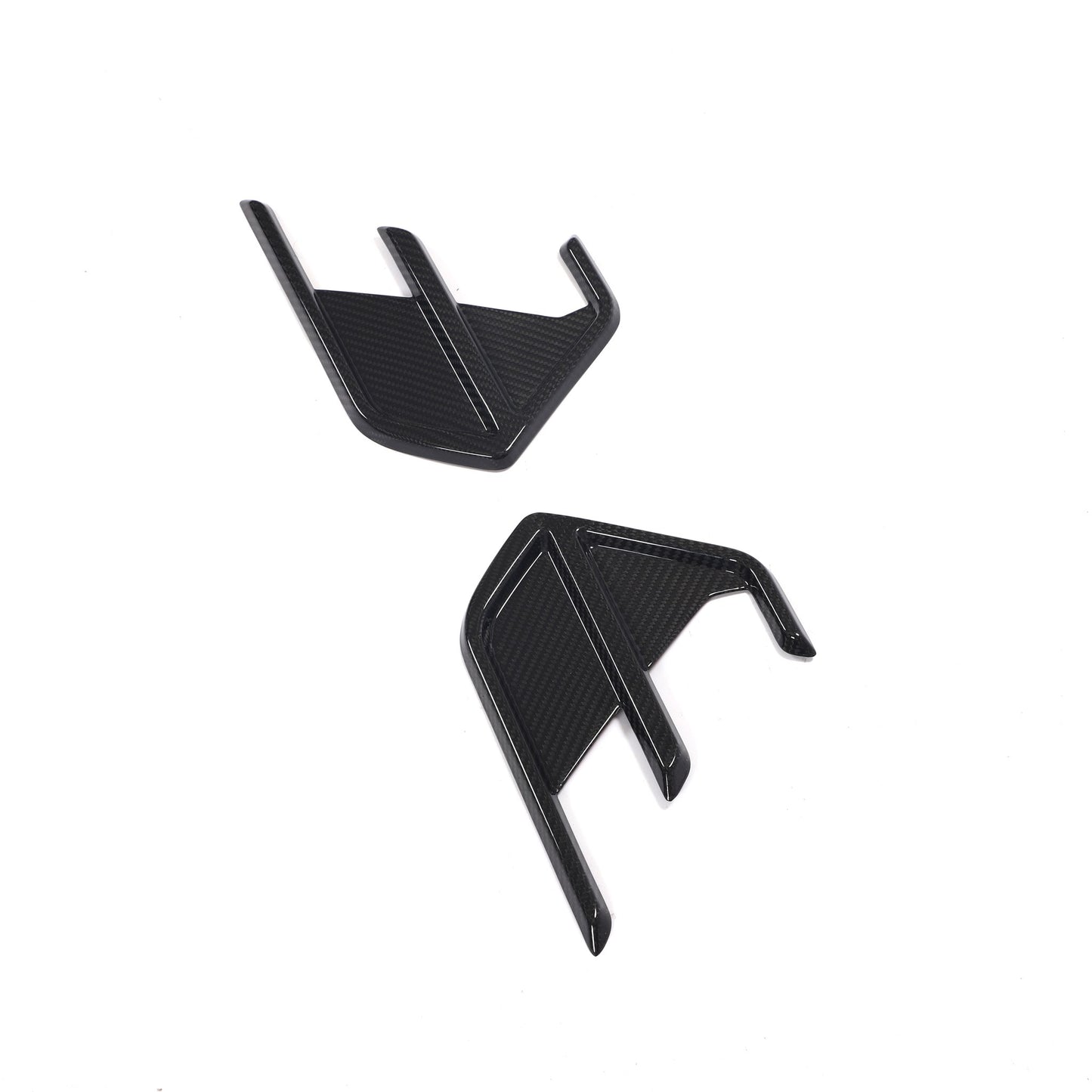 Dry Carbon Achterbumper Vinnen voor Audi RS6 / RS7 C8