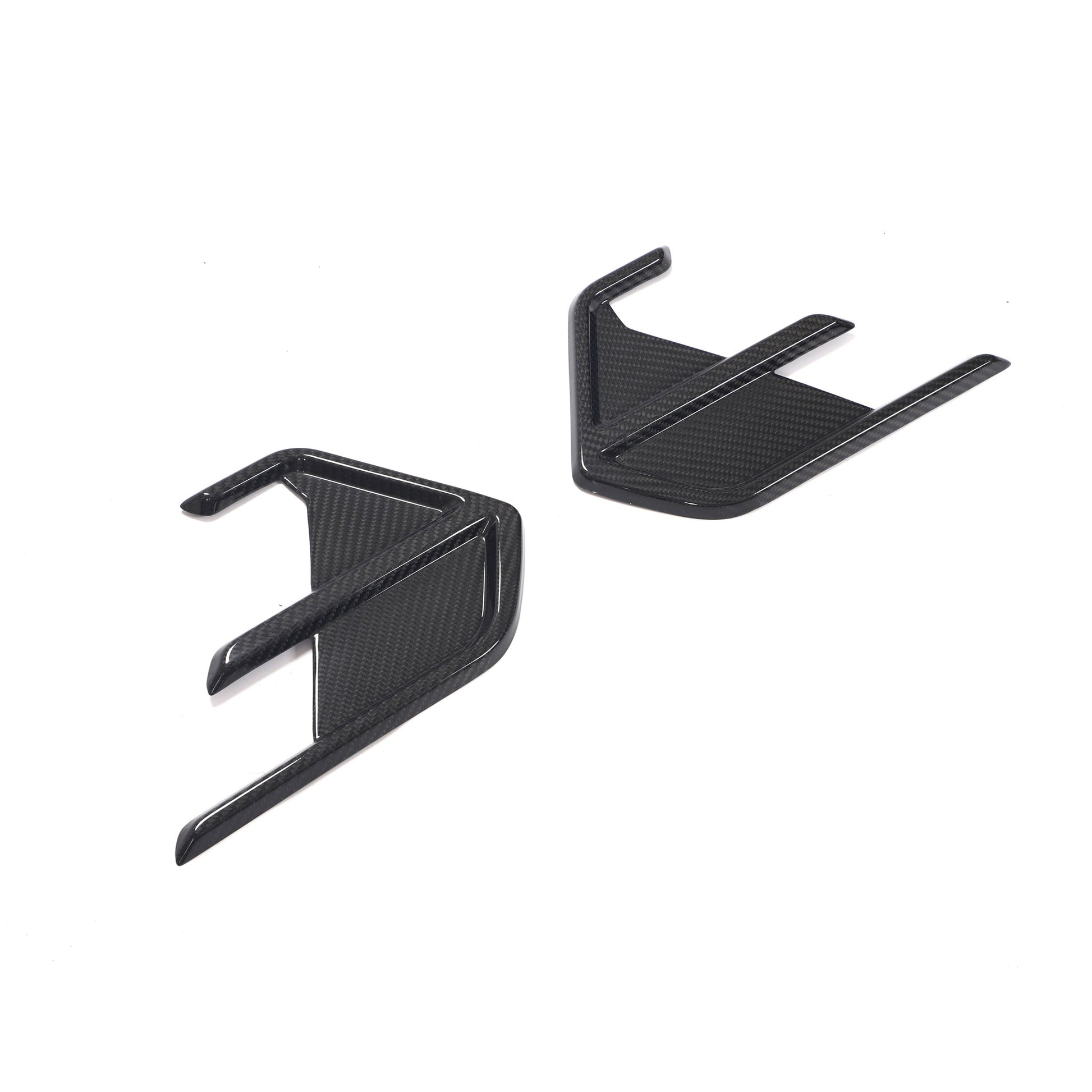 Dry Carbon Achterbumper Vinnen voor Audi RS6 / RS7 C8