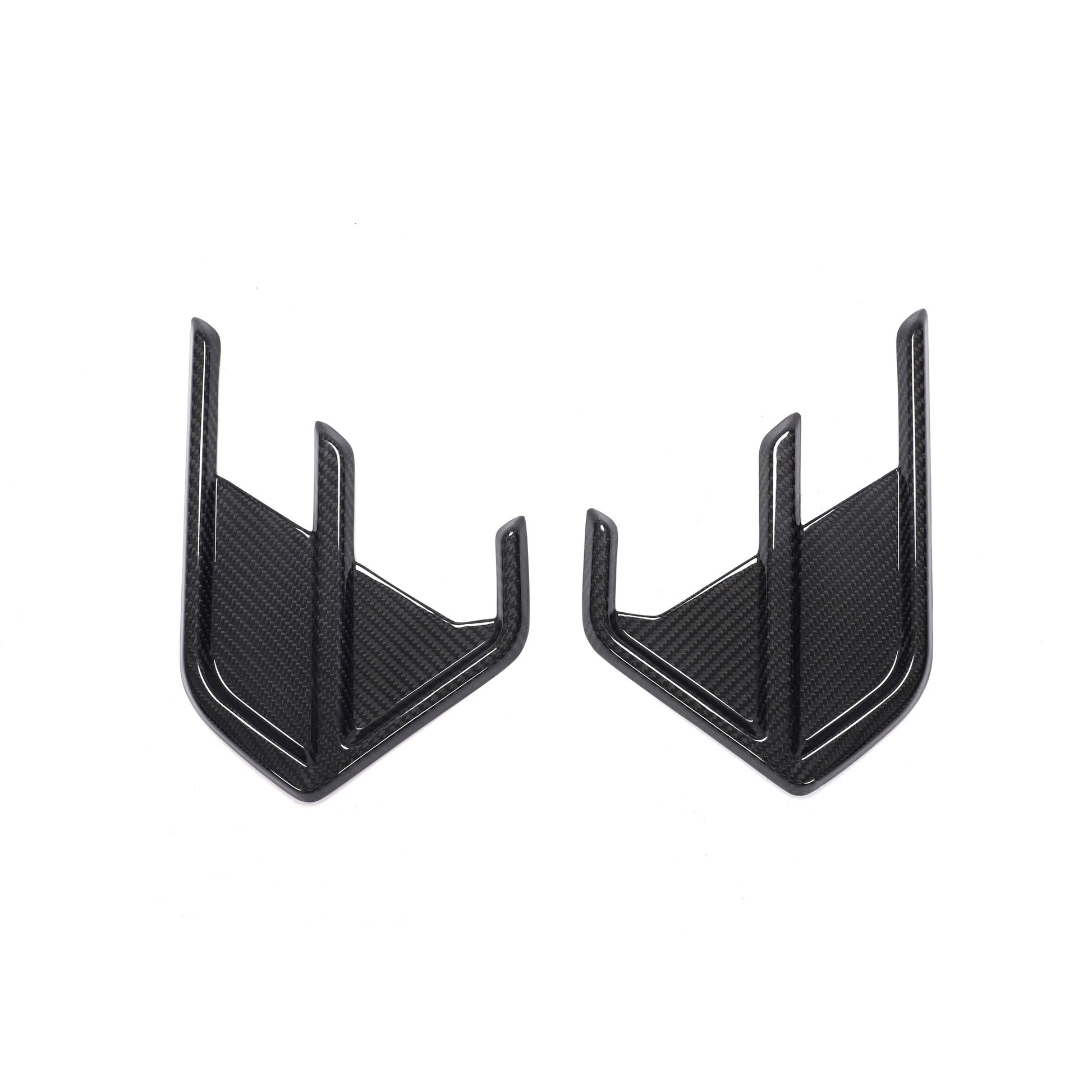 Dry Carbon Achterbumper Vinnen voor Audi RS6 / RS7 C8