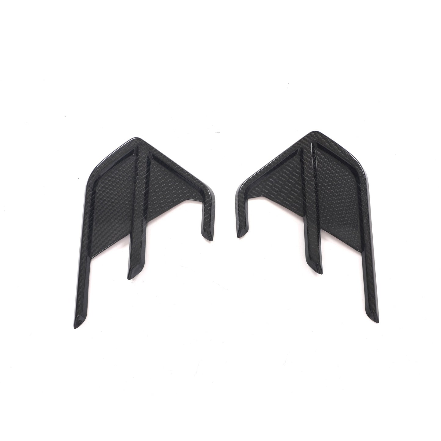 Dry Carbon Achterbumper Vinnen voor Audi RS6 / RS7 C8
