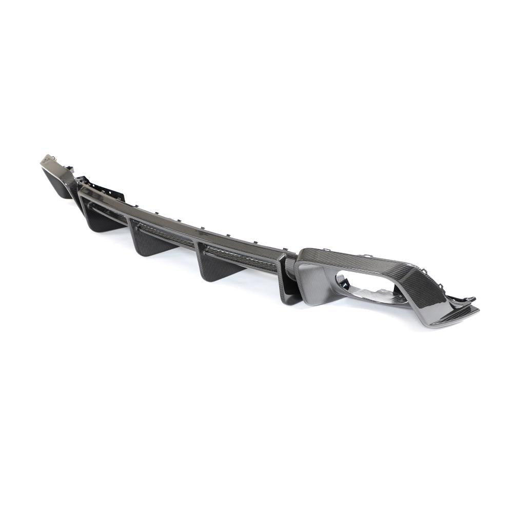 Dry Carbon Diffuser vlak model voor Audi R8 2023