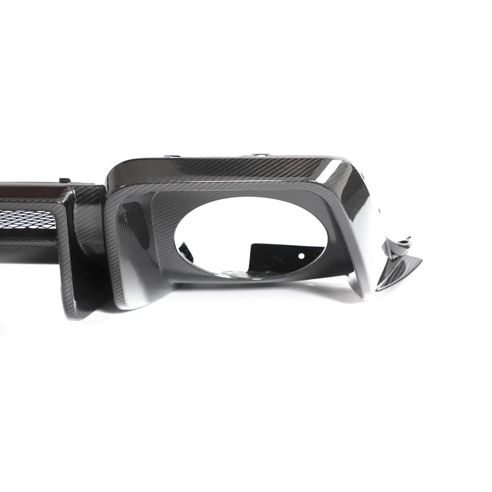 Dry Carbon Diffuser vlak model voor Audi R8 2023