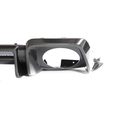 Dry Carbon Diffuser vlak model voor Audi R8 2023