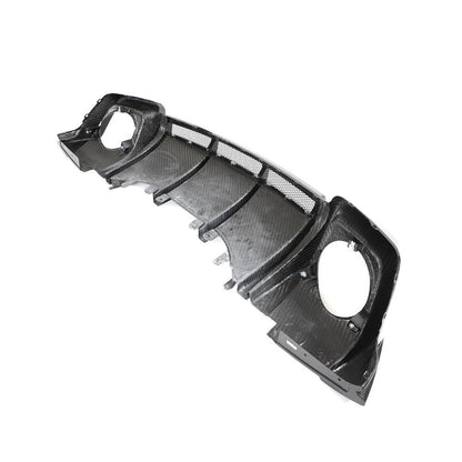 Dry Carbon Diffuser vlak model voor Audi R8 2023