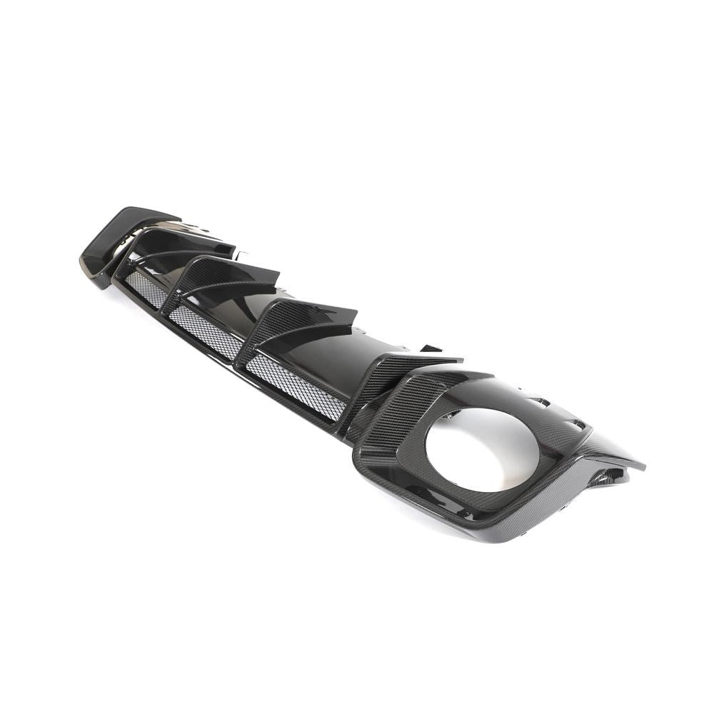 Dry Carbon Diffuser vlak model voor Audi R8 2023