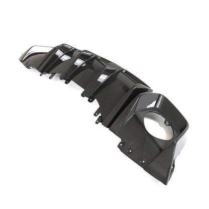 Dry Carbon Diffuser vlak model voor Audi R8 2023
