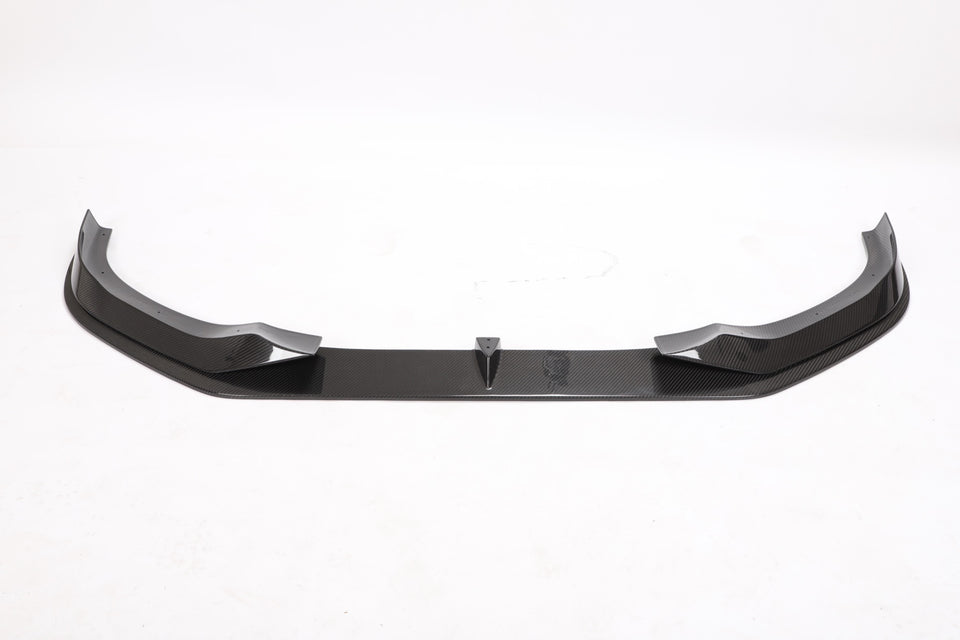 Dry Carbon Front Splitter Sedan breed model voor BMW 8 Serie / M8 G14, G15, G16 M-Sport