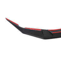 Dry Carbon Front Splitter Sedan met rode accentlijn voor BMW 5 Serie / M5 F90