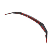 Dry Carbon Front Splitter Sedan met rode accentlijn voor BMW 5 Serie / M5 F90