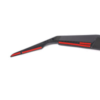 Dry Carbon Front Splitter Sedan met rode accentlijn voor BMW 5 Serie / M5 F90