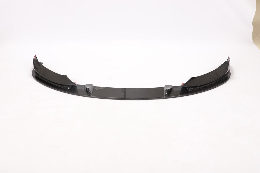 Dry Carbon Front Splitter Sedan slank model voor BMW 8 Serie / M8 G14, G15, G16 M-Sport