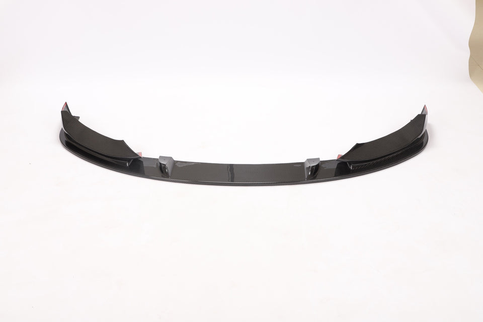 Dry Carbon Front Splitter Sedan slank model voor BMW 8 Serie / M8 G14, G15, G16 M-Sport