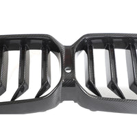 Dry Carbon Grille niergrille 2-delig voor BMW 5 Serie / M5 G30, G38