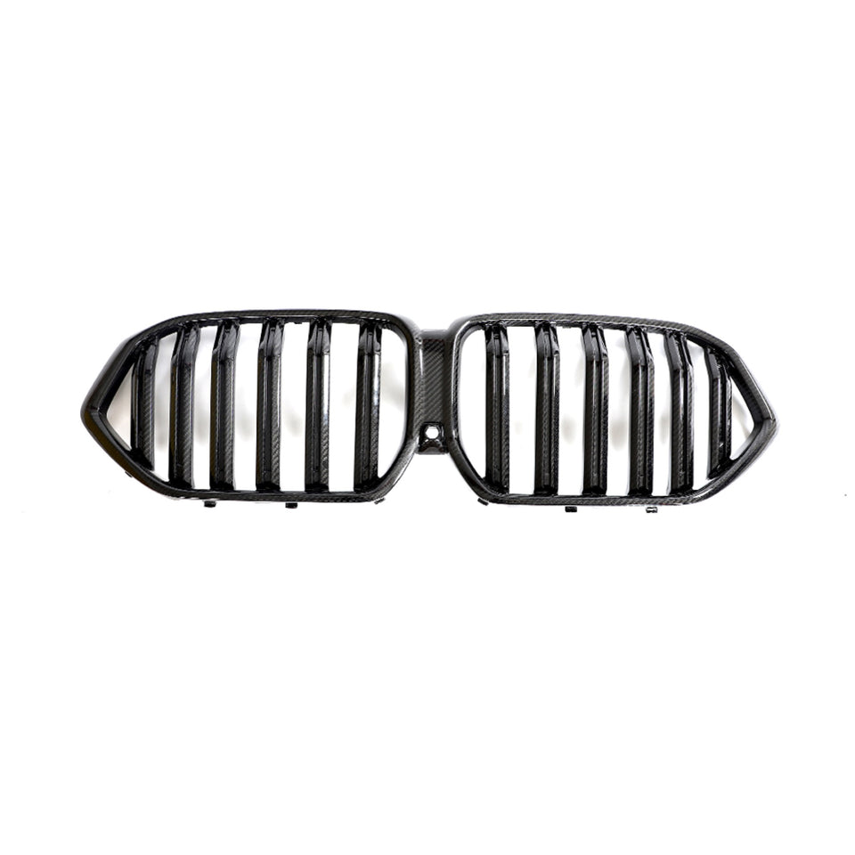 Dry Carbon Grille voor BMW X6 / X6 M G06, F96