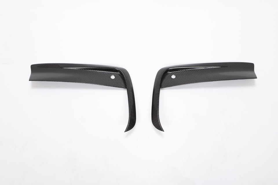 Dry Carbon Mistlampafdekking hoekvinnen voor BMW 8 Serie / M8 G14, G15, G16 M-Sport