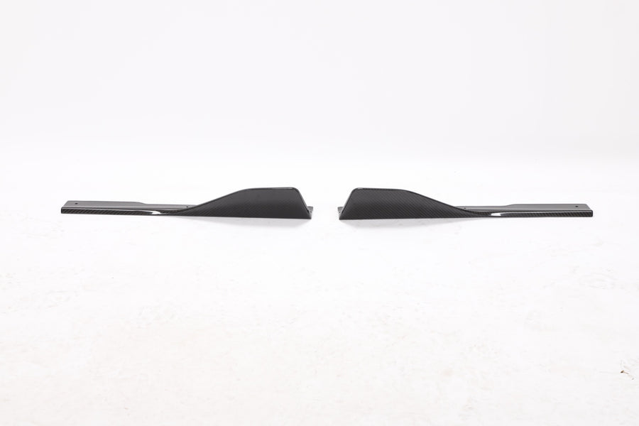 Dry Carbon Side Skirts Sedan verlengstukken voor BMW 8 Serie / M8 G16 M-Sport