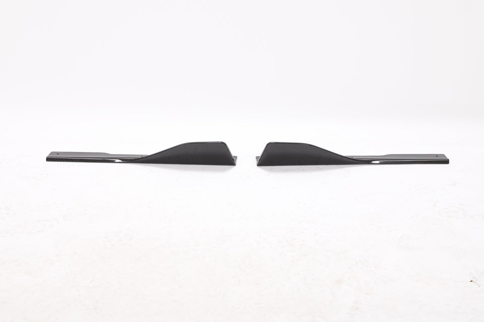 Dry Carbon Side Skirts Sedan verlengstukken voor BMW 8 Serie / M8 G16 M-Sport