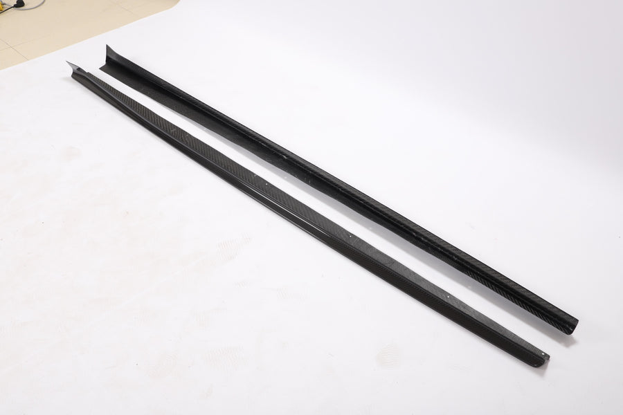 Dry Carbon Side Skirts Sedan voor BMW 8 Serie / M8 G16 M-Sport