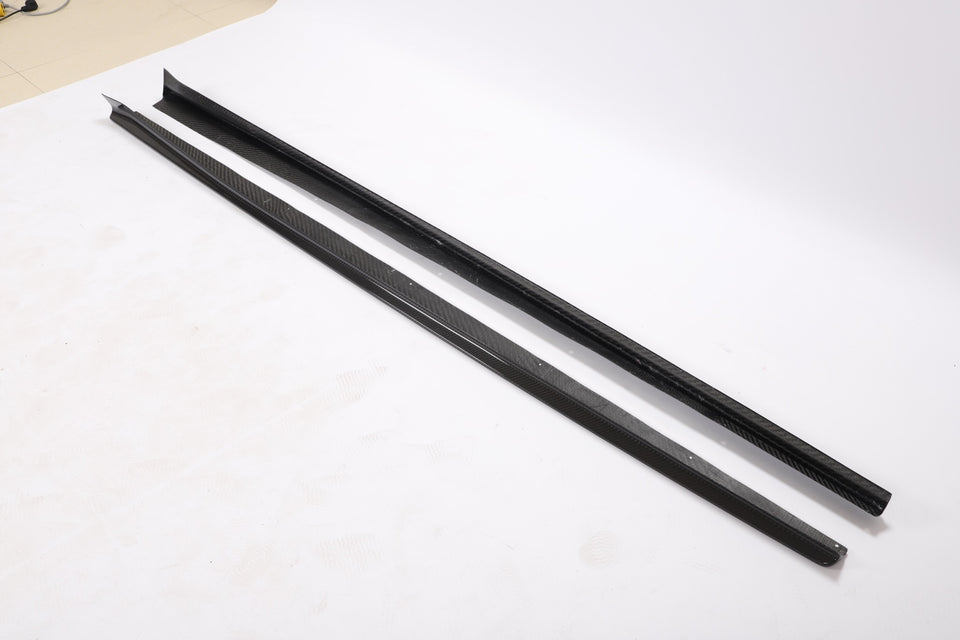 Dry Carbon Side Skirts Sedan voor BMW 8 Serie / M8 G16 M-Sport