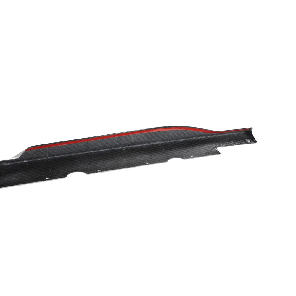 Dry Carbon Side Skirts verlengstukken voor Audi R8 2023