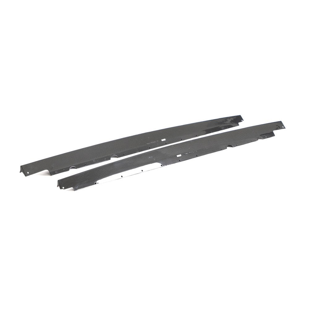Dry Carbon Side Skirts verlengstukken voor Audi R8 2023