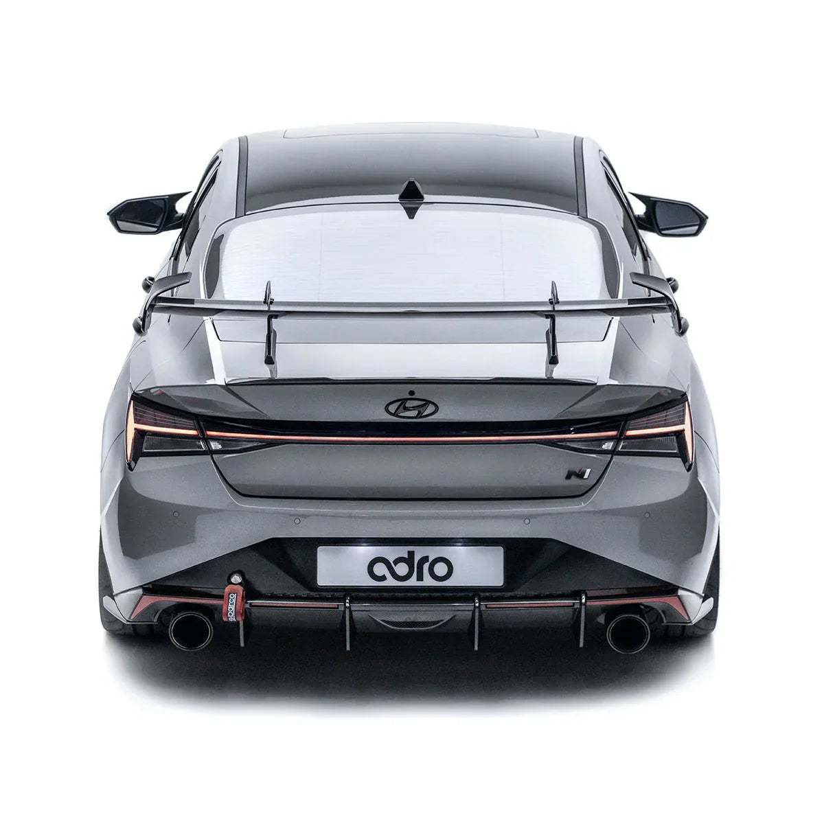 Adro Carbon Achtervleugel voor Hyundai Elantra N