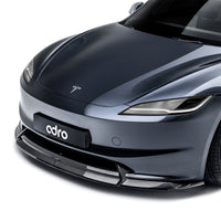 Adro Carbon Front Splitter voor Tesla Model 3 Highland