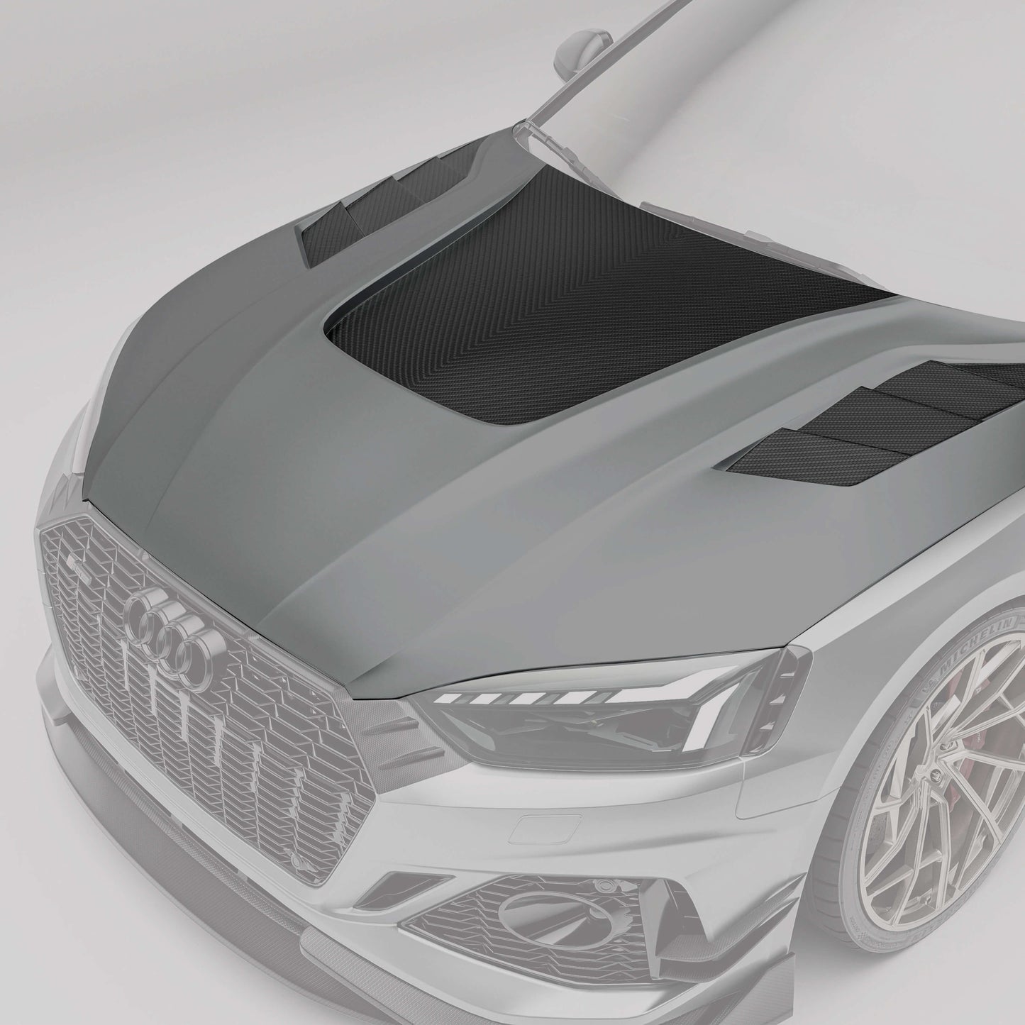 RevoZport Carbon Motorkap voor Audi RS5 F5