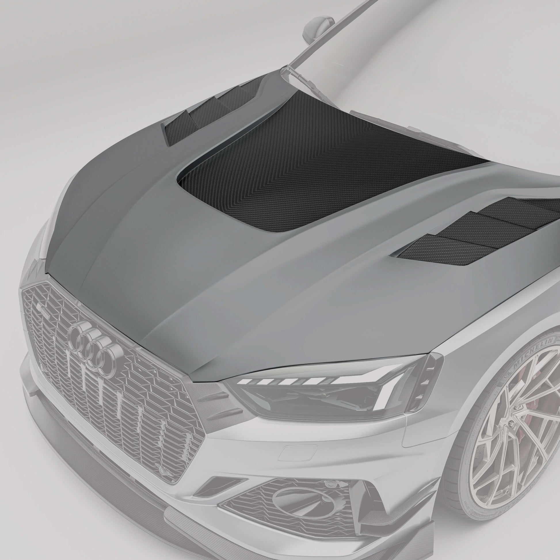 RevoZport Carbon Motorkap voor Audi RS5 F5