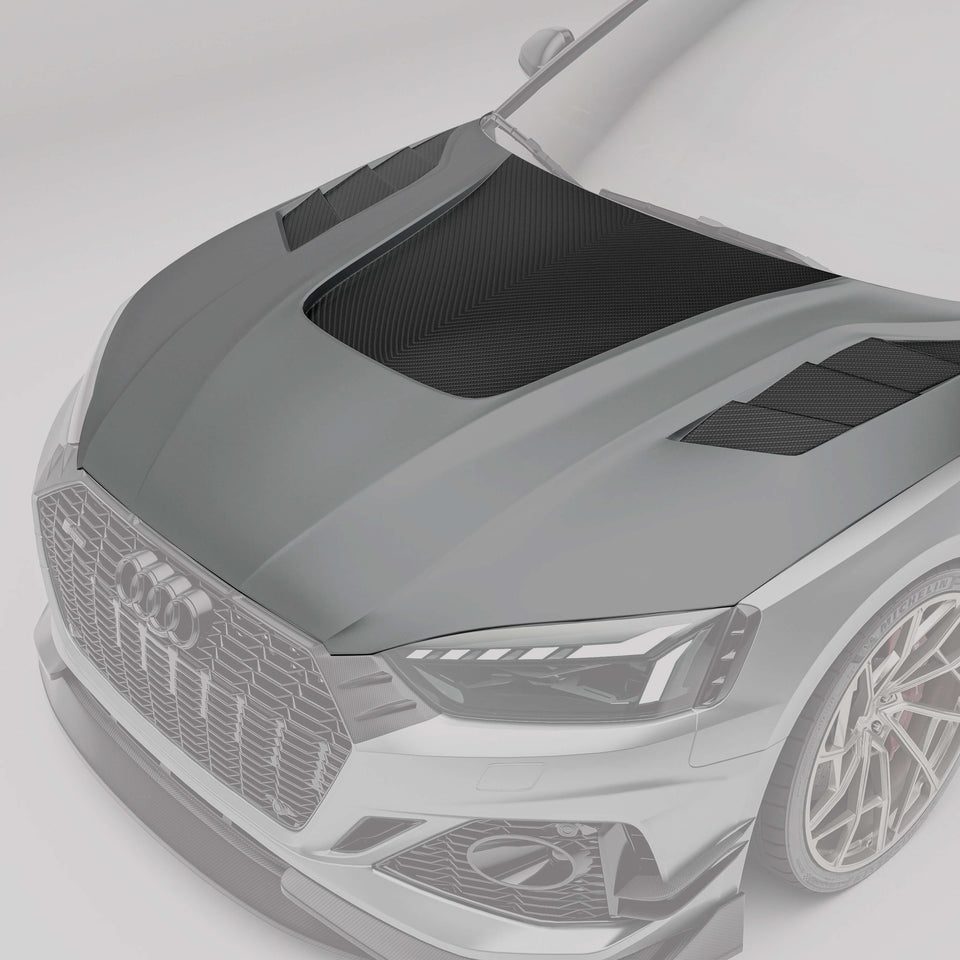 RevoZport Carbon Motorkap voor Audi RS5 F5