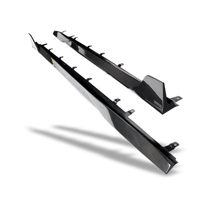 RevoZport Carbon Side Skirts voor BMW M8 F91-F92-F93