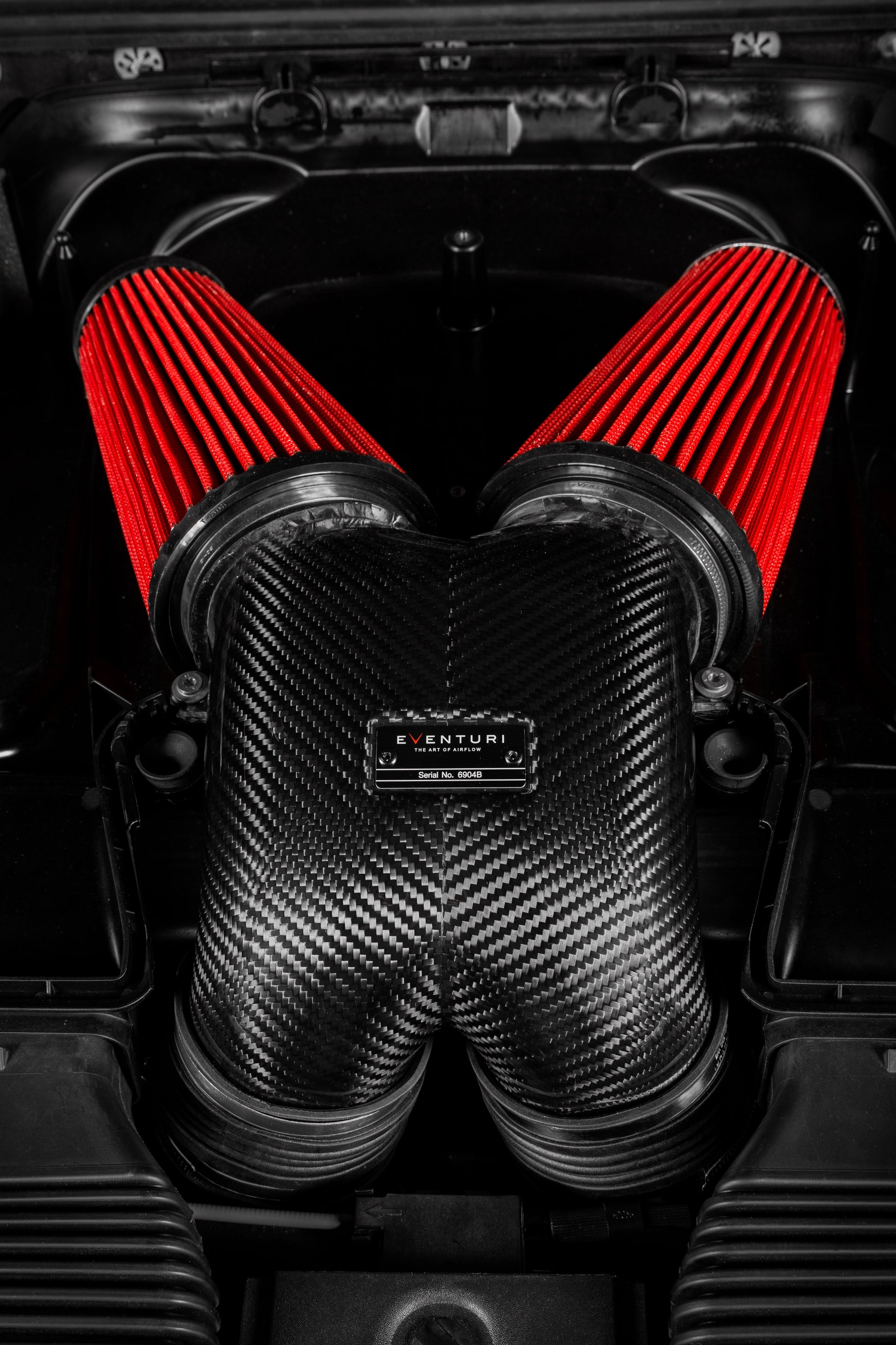 Eventuri Intake Systeem voor Porsche Cayenne 2025+ Turbo S, GTS, GT 4.0 TFSI Intake