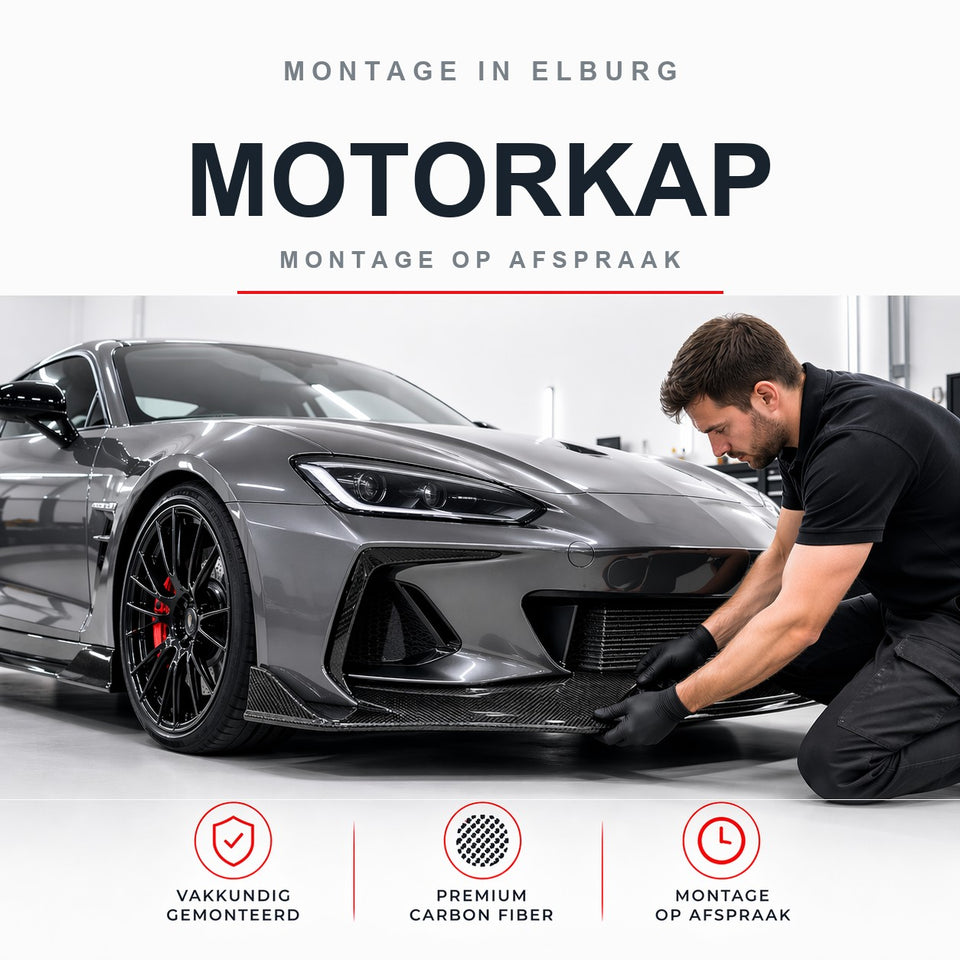 Montage in Elburg: motorkap laten monteren bij Dynoforce