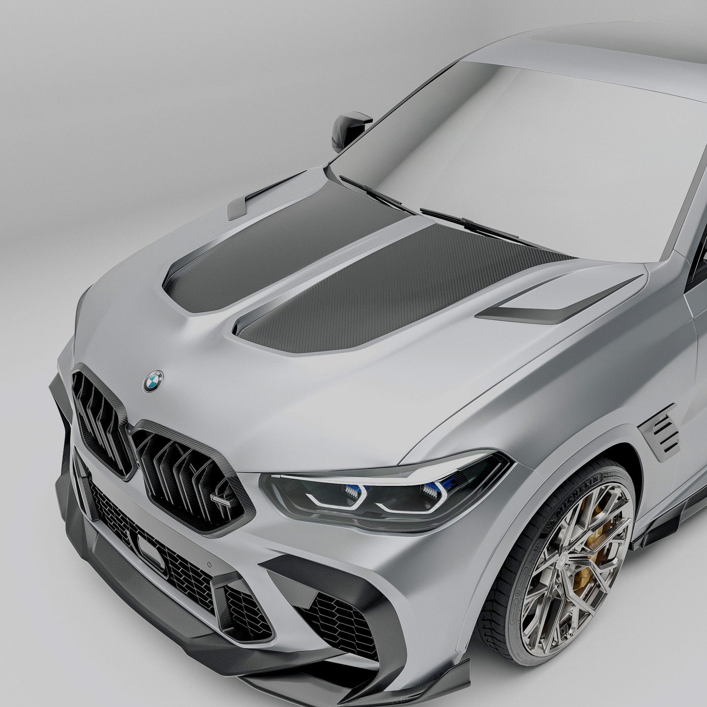 RevoZport Carbon Motorkap voor BMW X5M / X6M F95, F96