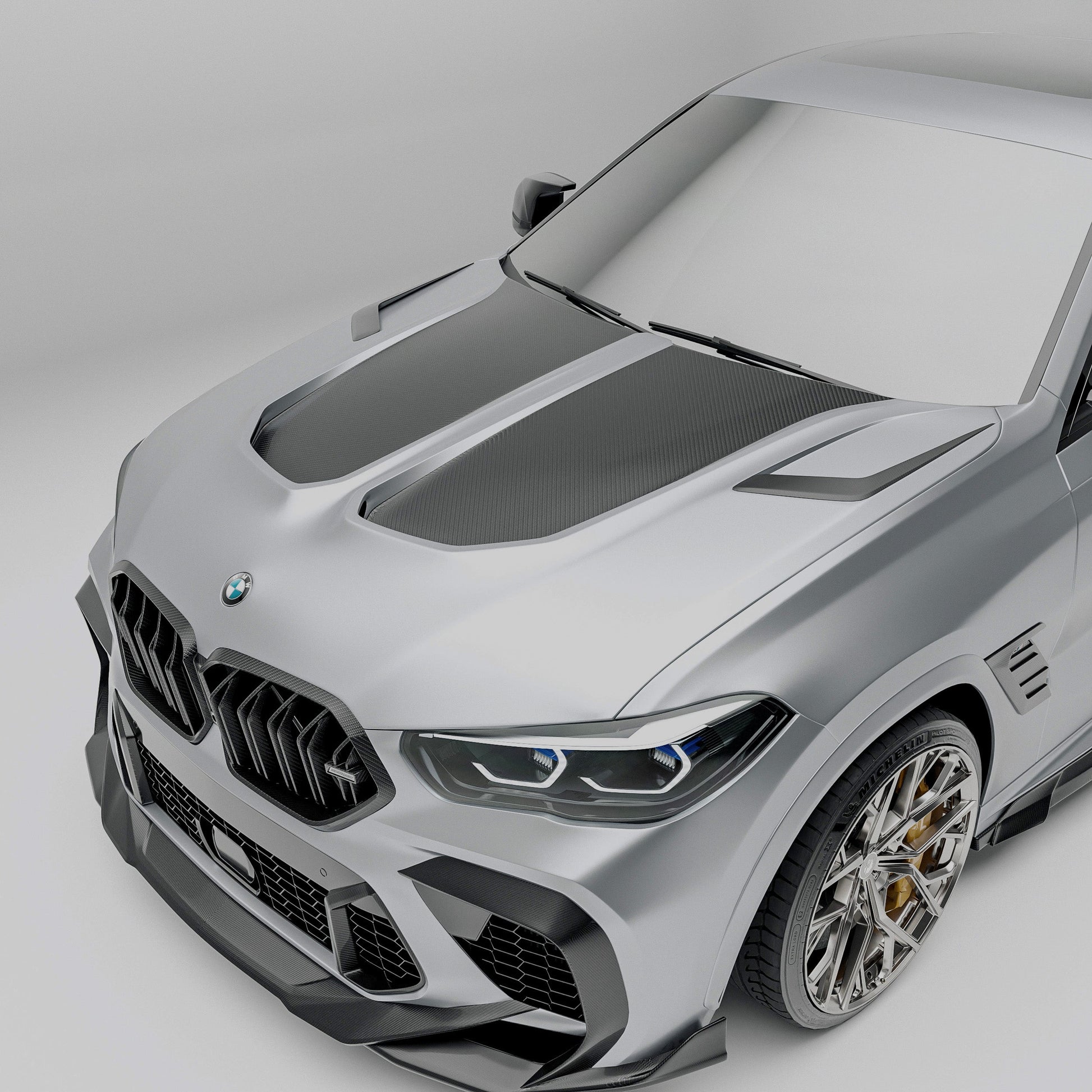 RevoZport Carbon Motorkap voor BMW X5M / X6M F95, F96