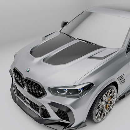 RevoZport Carbon Motorkap voor BMW X5M / X6M F95, F96