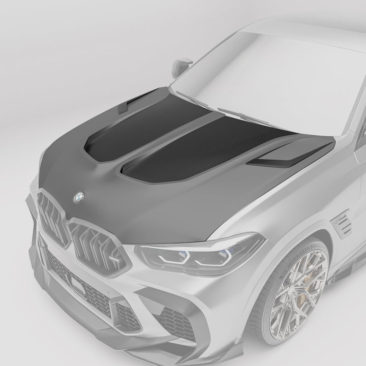 RevoZport Carbon Motorkap voor BMW X5M / X6M F95, F96